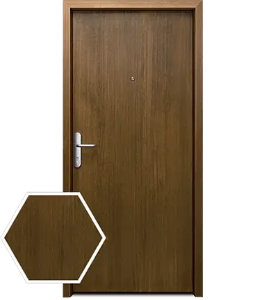 Wood Finish-Steel-Doors
